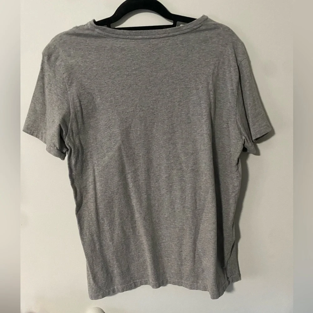 Mens Polo Ralph Lauren Gray V-Neck Tshirt